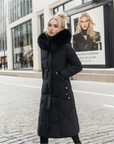 Lieselota | Moderne Warme Parka Winterjacke Damen | Lang