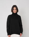 Martina - Winter-Rollkragenpullover mit lockerer Passform