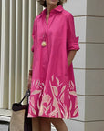 Everly - Modisches Kleid mit Polokragen