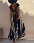 ISA - Maxi-Strandkleid mit Ethno-Print (In 7 Farben)