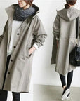 Antonia - Trenchcoat mit Kapuze