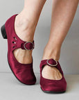 Amey - Vintage Schuhe mit runder Zehe