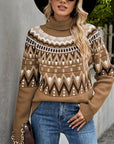 Dahlia - Eleganter Herbst-Rollkragenpullover