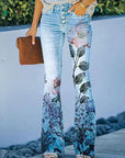 Ada - Jeans mit Blumenmuster