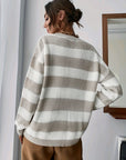 Maxine - Bequemer gestreifter Pullover