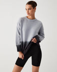 Geneva - Ombre Pullover in Übergröße