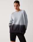 Geneva - Ombre Pullover in Übergröße