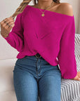 Jackie - Off-Shoulder-Strickpullover