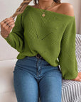 Jackie - Off-Shoulder-Strickpullover