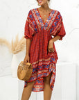 LAILA - Kleid mit Blumenmuster