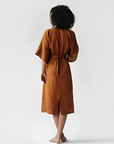 SOFIA - Elegantes Leinenkleid