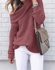 Augusta - Herbst Off-Shoulder Pullover