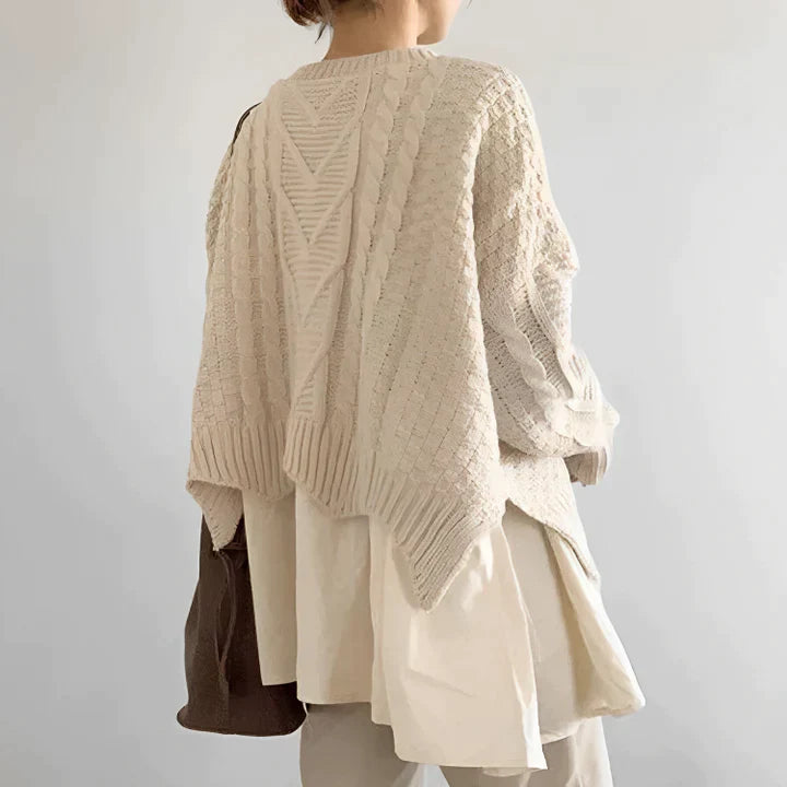 Edith - Rundhals-Pullover