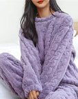 Alyssa - Pyjama-Set aus Fleece für Frauen