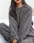 Alyssa - Pyjama-Set aus Fleece für Frauen