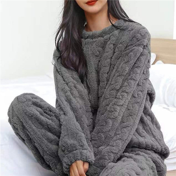 Alyssa - Pyjama-Set aus Fleece für Frauen