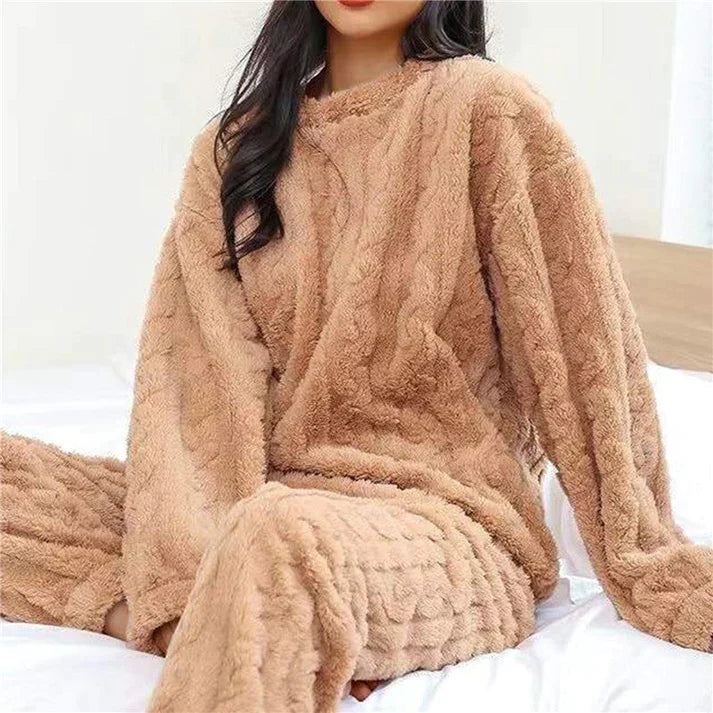 Alyssa - Pyjama-Set aus Fleece für Frauen