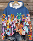 Vivy - Sweatshirt mit Tiermuster