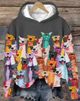 Vivy - Sweatshirt mit Tiermuster