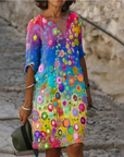Sommerkleid Mit Grafikdruck Für Damen | Mini