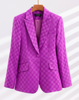 Cordella - Eleganter karierter Blazer