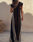 ISA - Maxi-Strandkleid mit Ethno-Print (In 7 Farben)