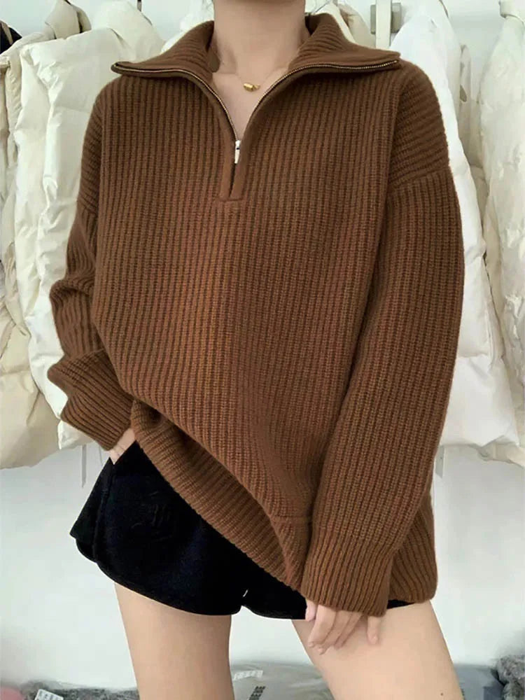 Jacy - Damen Strickpullover