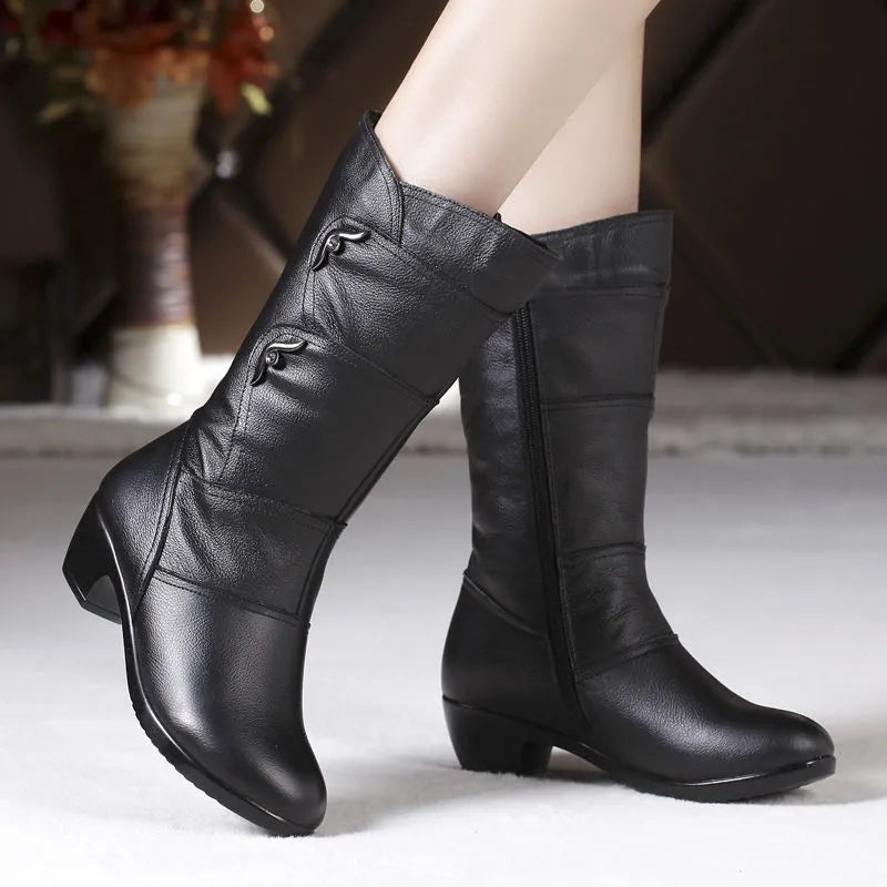 Beryl - Fashion Mid Boots