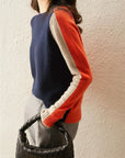 Audrey - Color-Blocking-Pullover