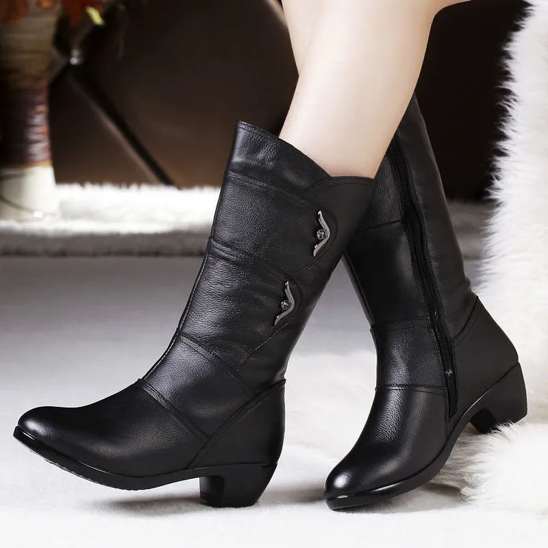 Beryl - Fashion Mid Boots