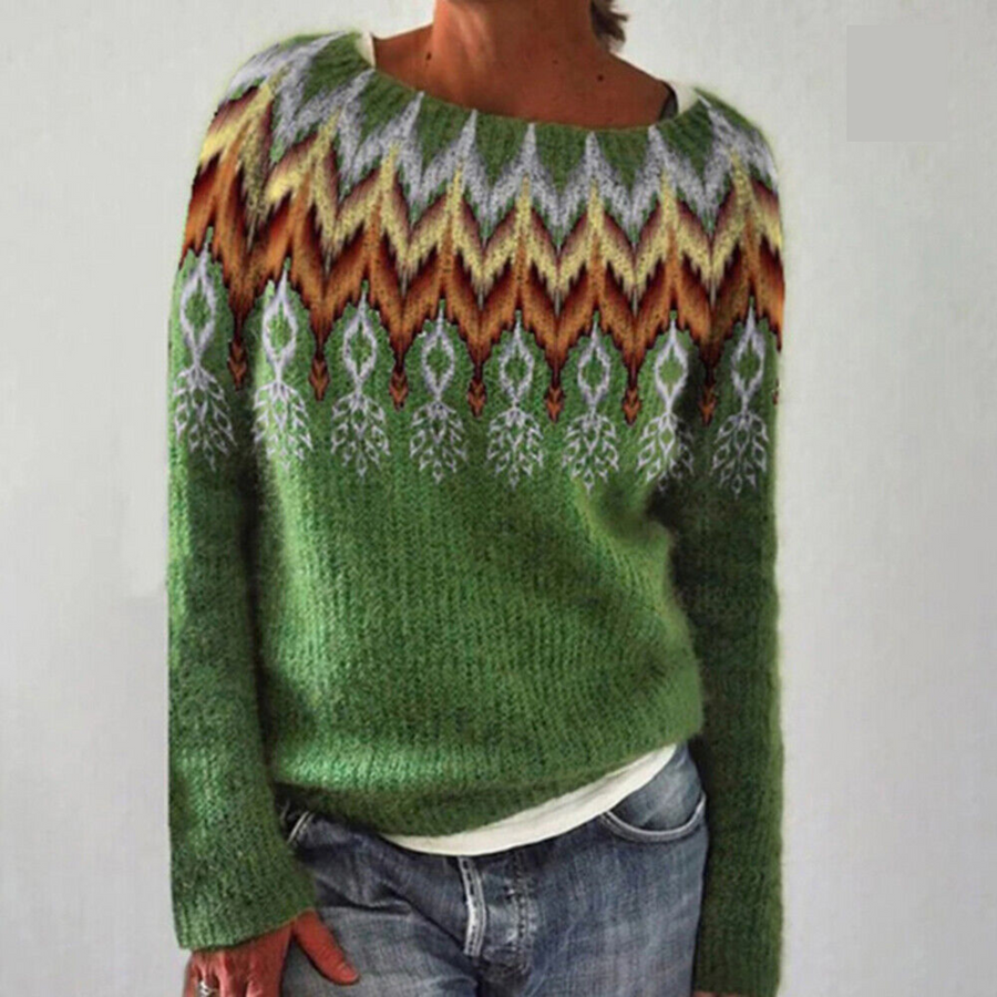 Ruby - Pullover mit Ethnodruck