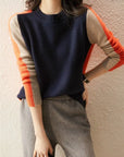 Audrey - Color-Blocking-Pullover