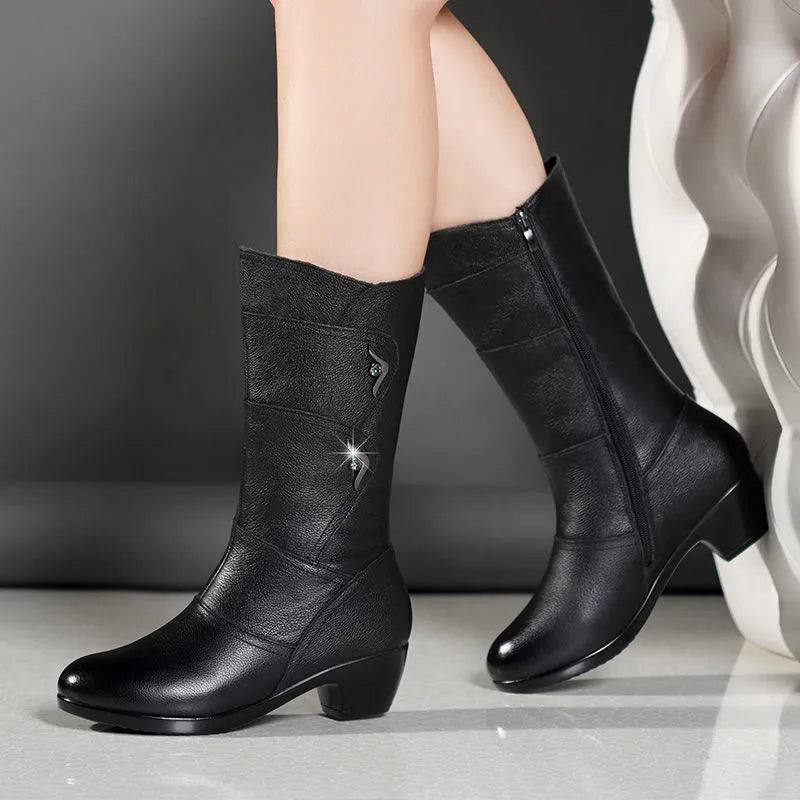 Beryl - Fashion Mid Boots