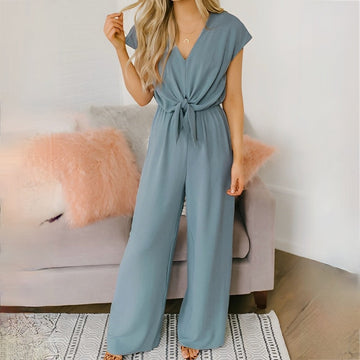 OLIVIA - Rückenfreier, lockerer Jumpsuit