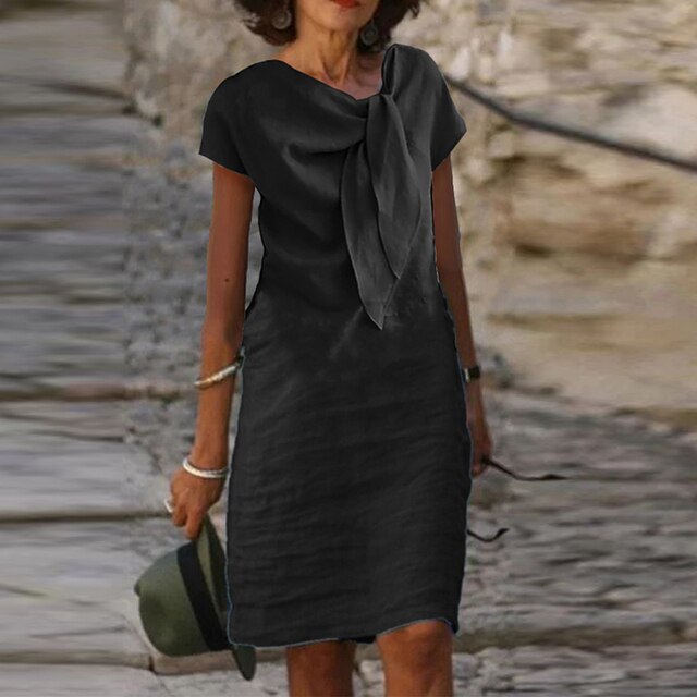 Kurzärmliges Abendkleid Für Damen | Mini