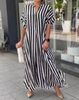 FIRA - Stilvolles gestreiftes Kleid