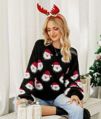 Xyla - Weihnachtsmann-Pullover