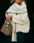 Isadora - Style Short Coat with Scarf