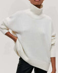 Chloe - Übergroßer Rollkragenpullover