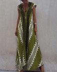 ISA - Maxi-Strandkleid mit Ethno-Print (In 7 Farben)