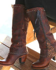 Adeline - Stiefel mit runder Spitze