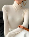 Jillian - Eleganter Rollkragenpullover