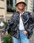 Lula - Vintage Jacke mit Blumendruck