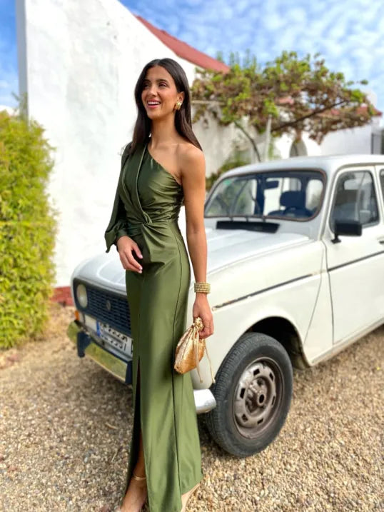 Abendkleid Mit Einer Schulter Für Damen