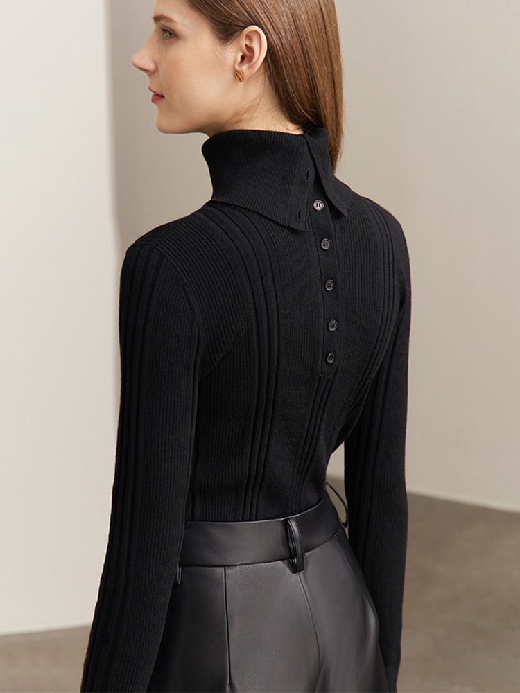 Aspenia - Rollkragen Pullover